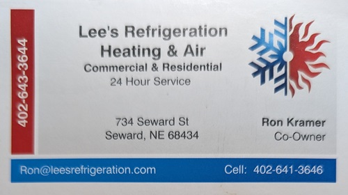Lee's Refrigeration Heating & Air